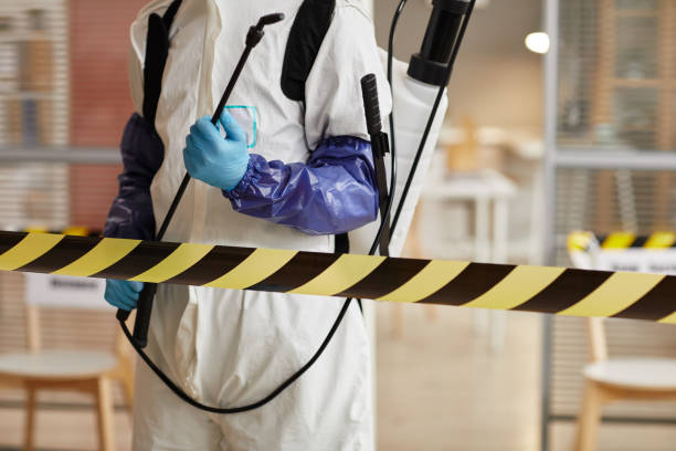 Professional Biohazard Cleanup technician working in Fillmore, UT
